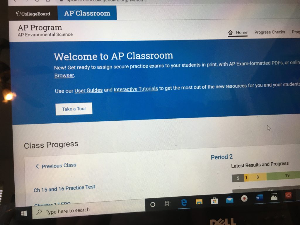 how to do a locked assignment on ap classroom