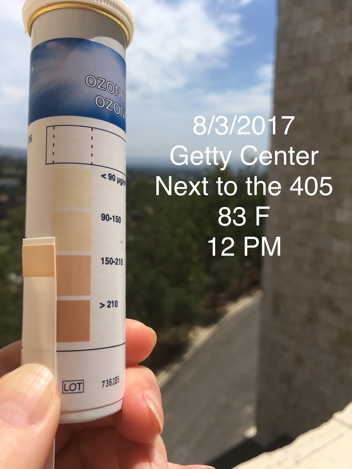 Tropospheric Ozone Virtual Picture Lab